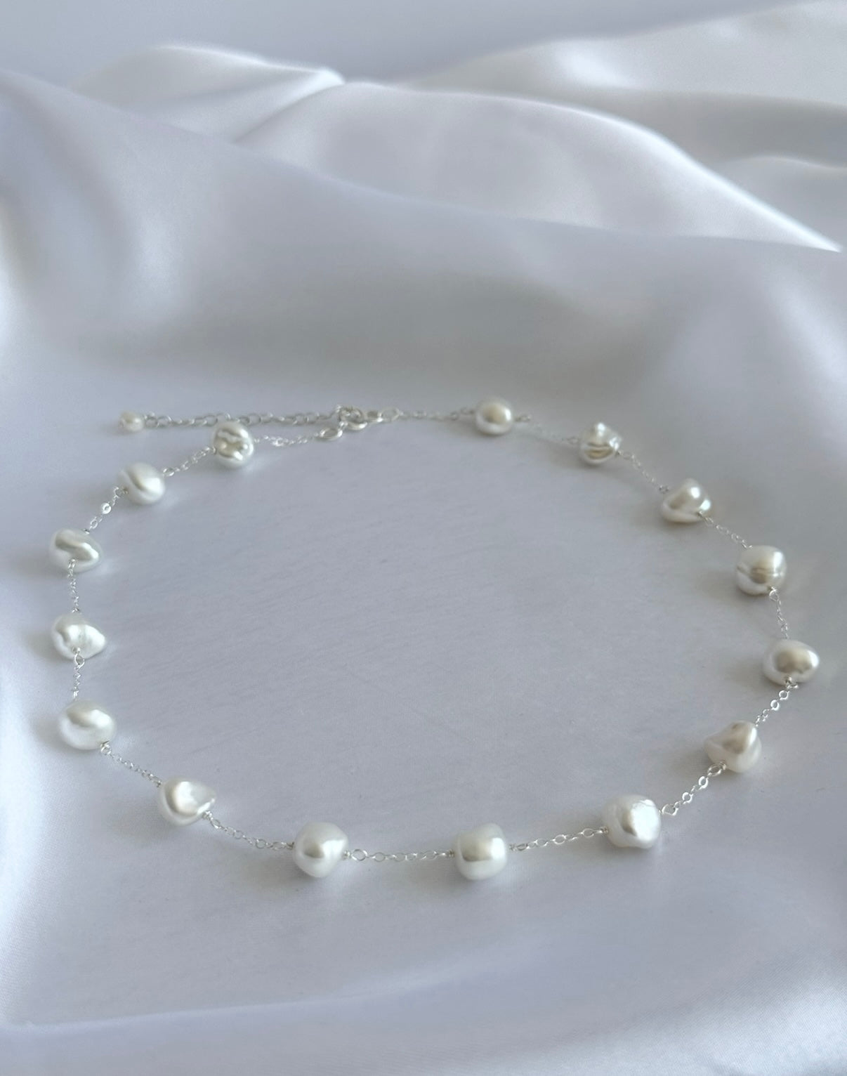 Isabella Keshi Pearl Necklace And Earring Set
