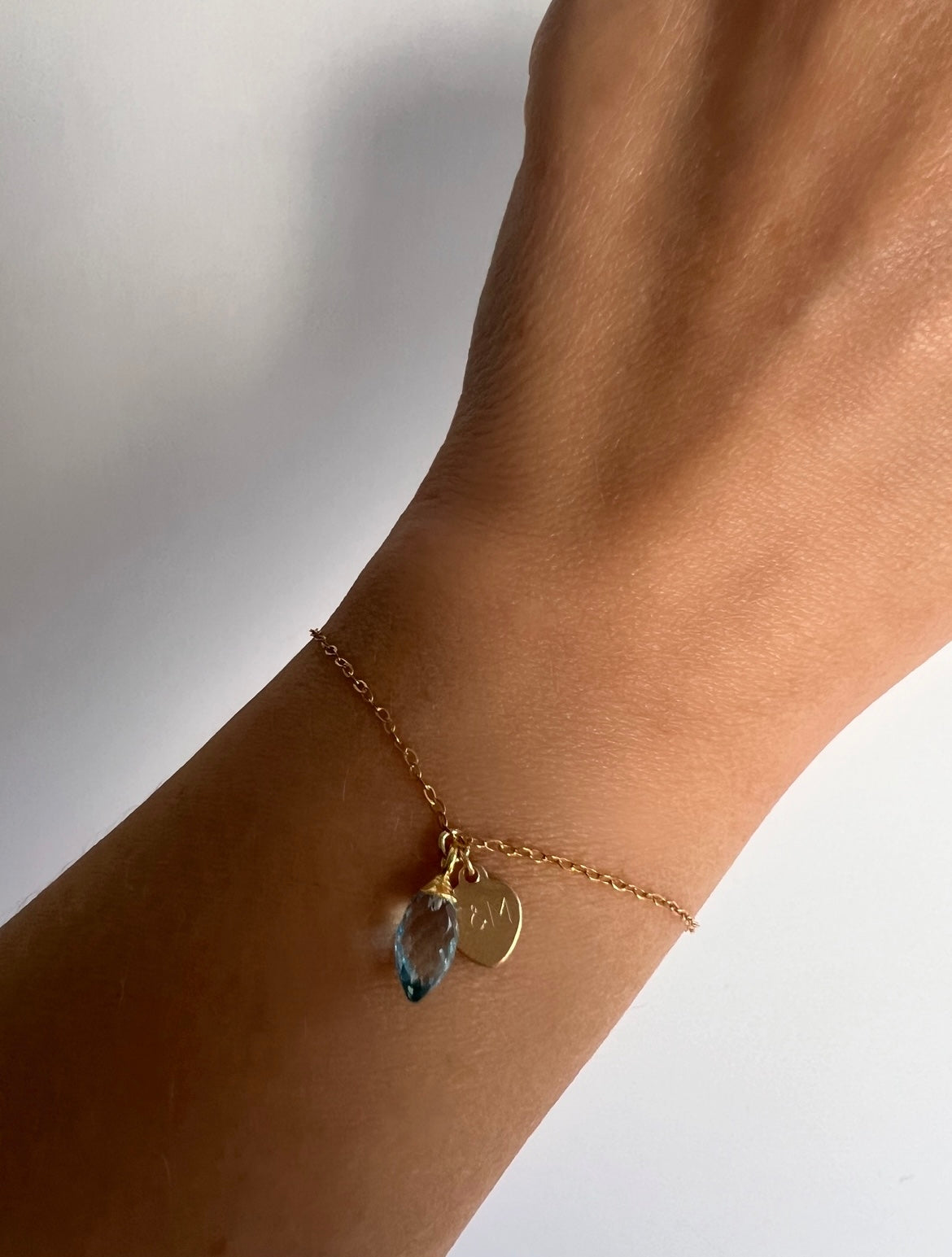 Bluebell Personalised Charm Bracelet