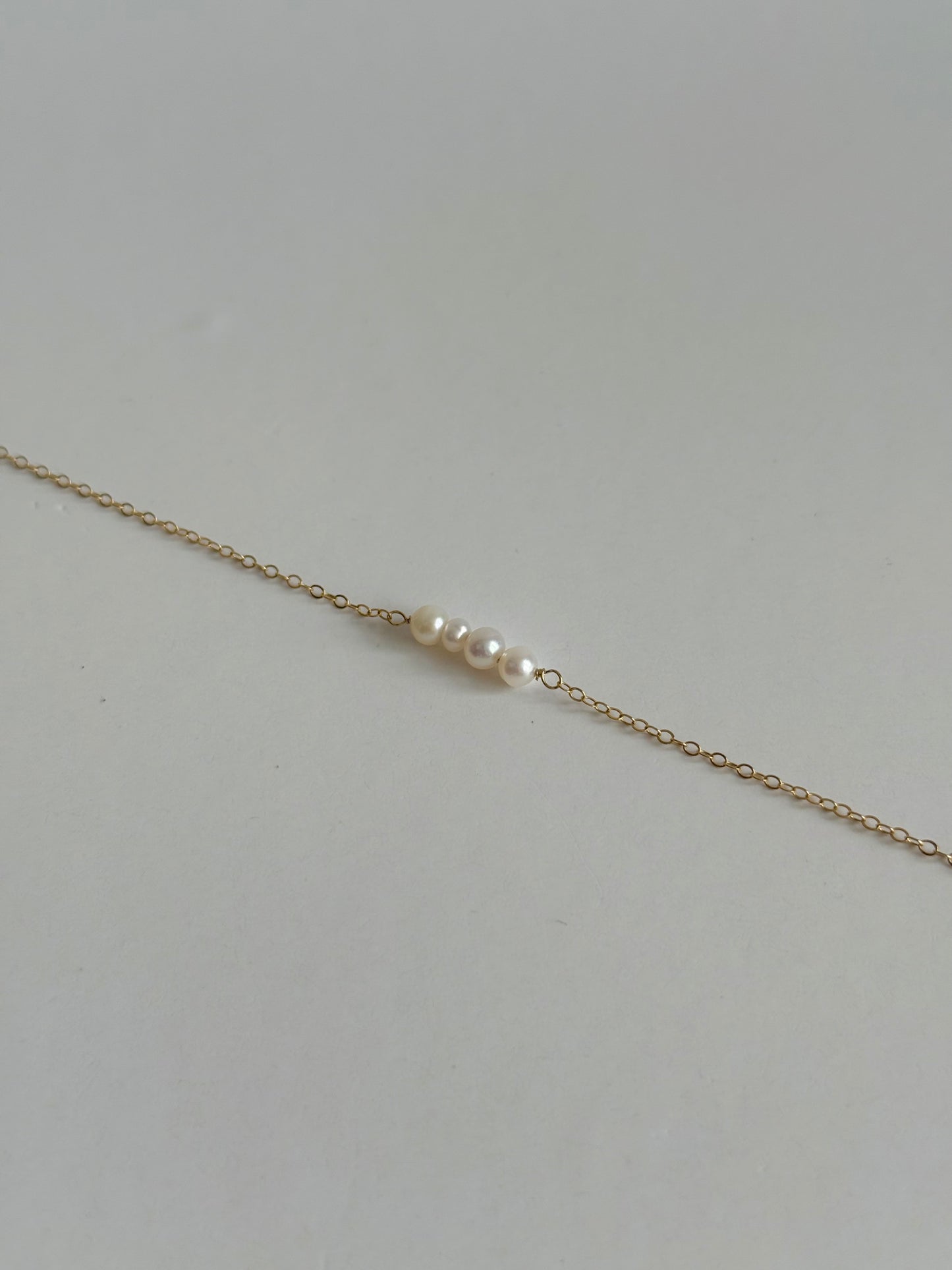 Eleri Pearl Bat Layering Bracelet