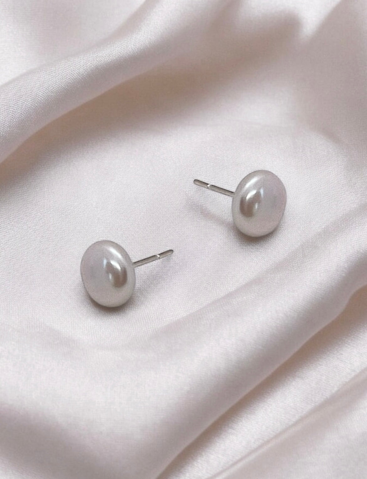 Ava Coin Pearl Detached Long Drop Earrings