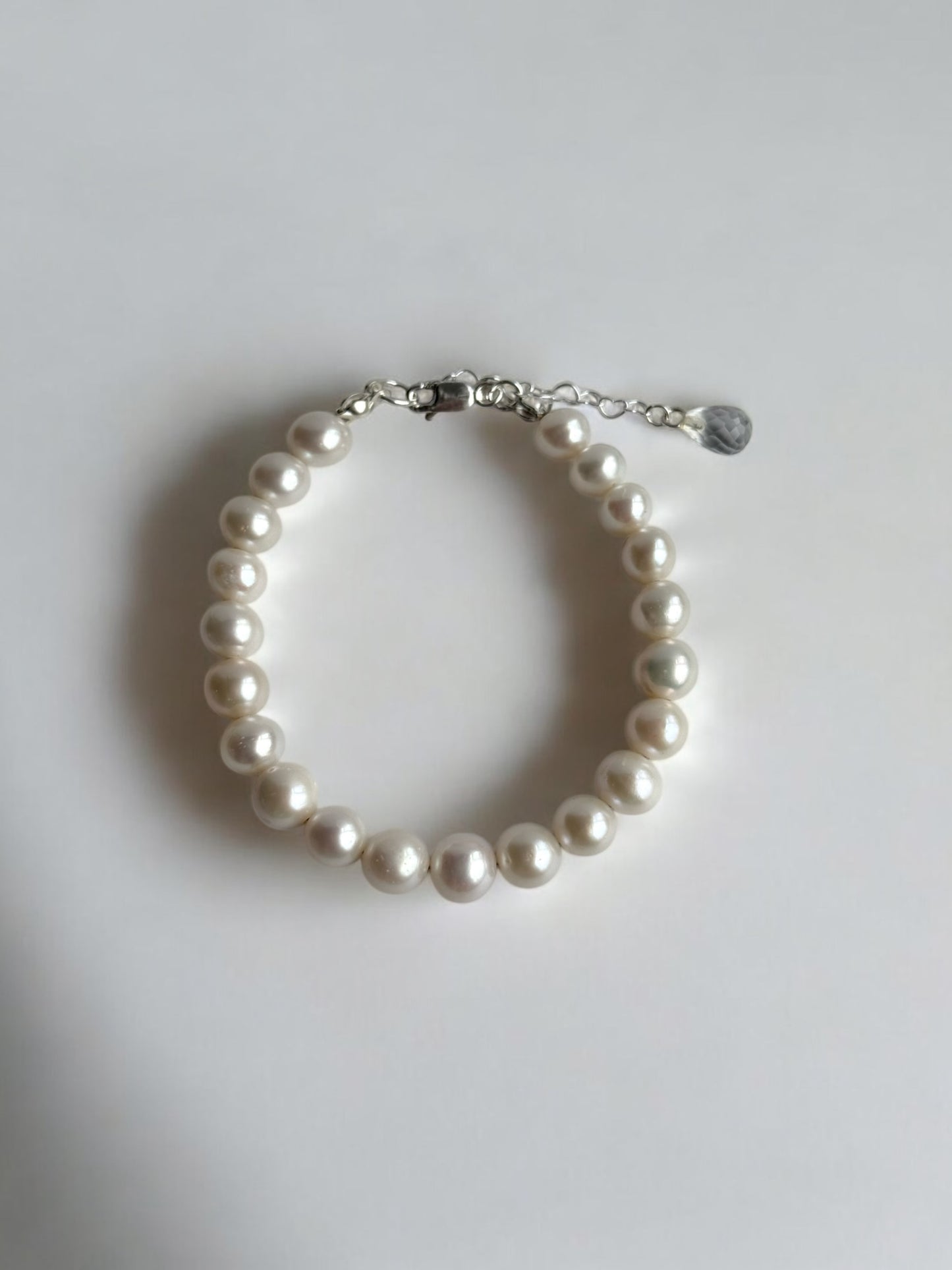 Alyssa Chunky Round Pearl Bracelet