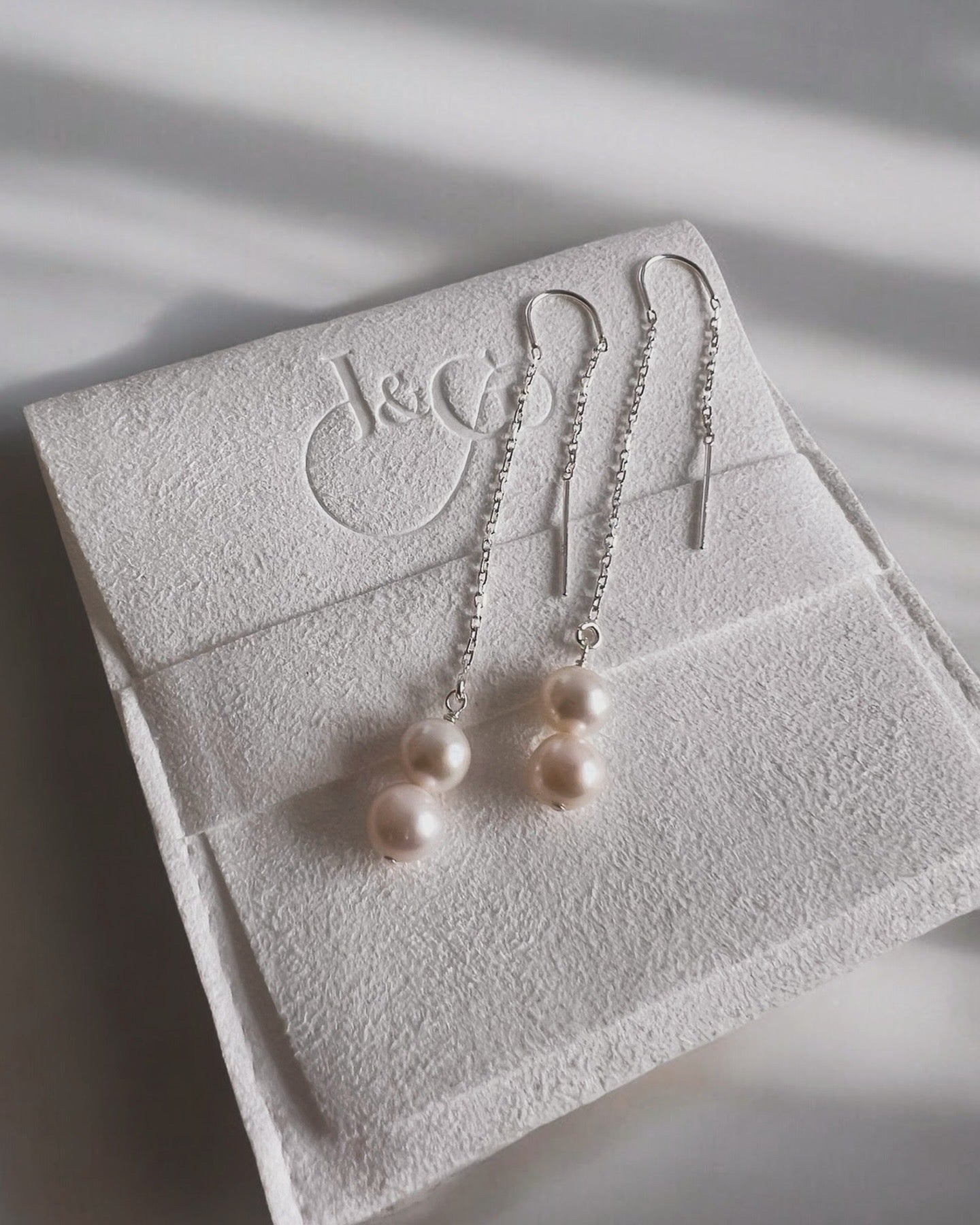 Elodie Sterling Silver Threader Earrings