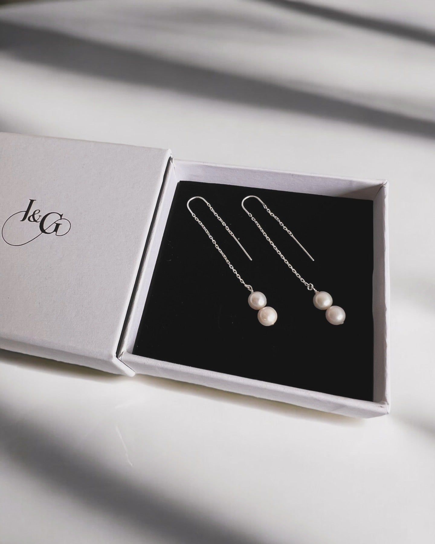 Elodie Sterling Silver Threader Earrings