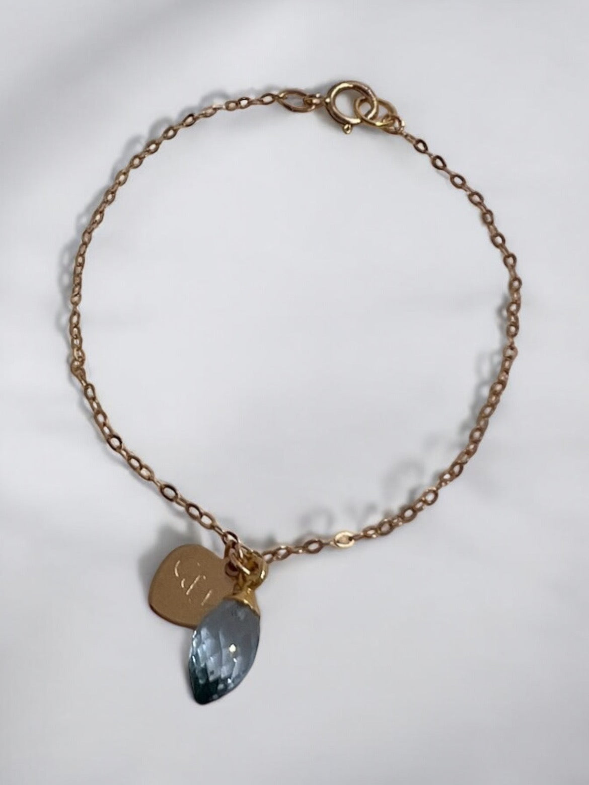 Bluebell Personalised Charm Bracelet