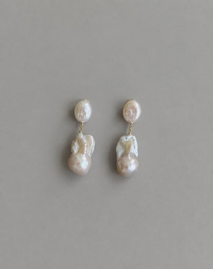 Delphine Pearl Drop Earrings