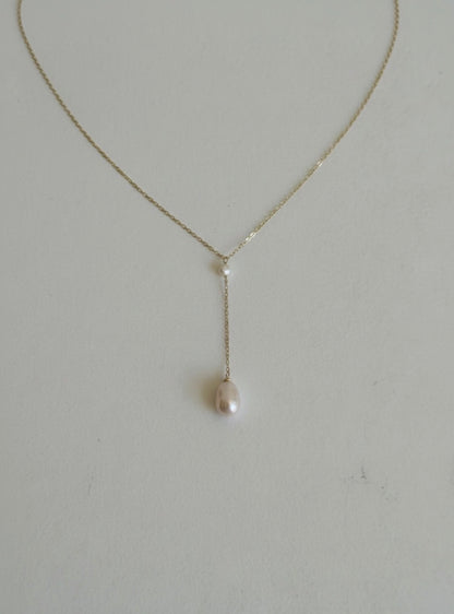 Amara Baroque Lariat Necklace
