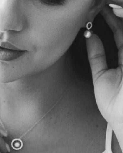 Celeste Circle of Life Necklace & Earring Set