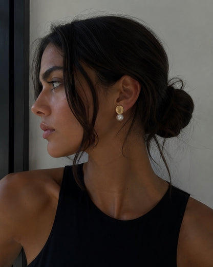 Soleil Pearl Earrings