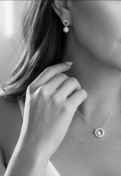 Celeste Circle of Life Necklace & Earring Set