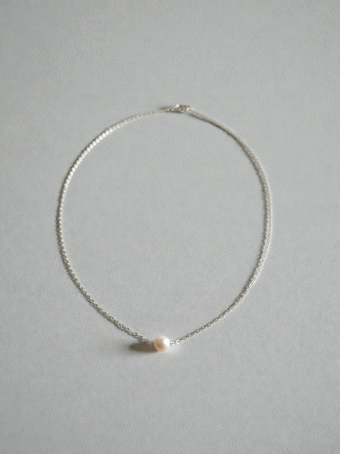 Tess Round Pearl Necklace