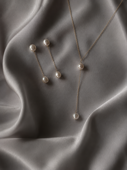 Noa Baroque Pearl Set