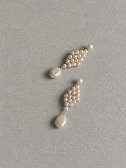 Zahara Pearl Drop Earrings
