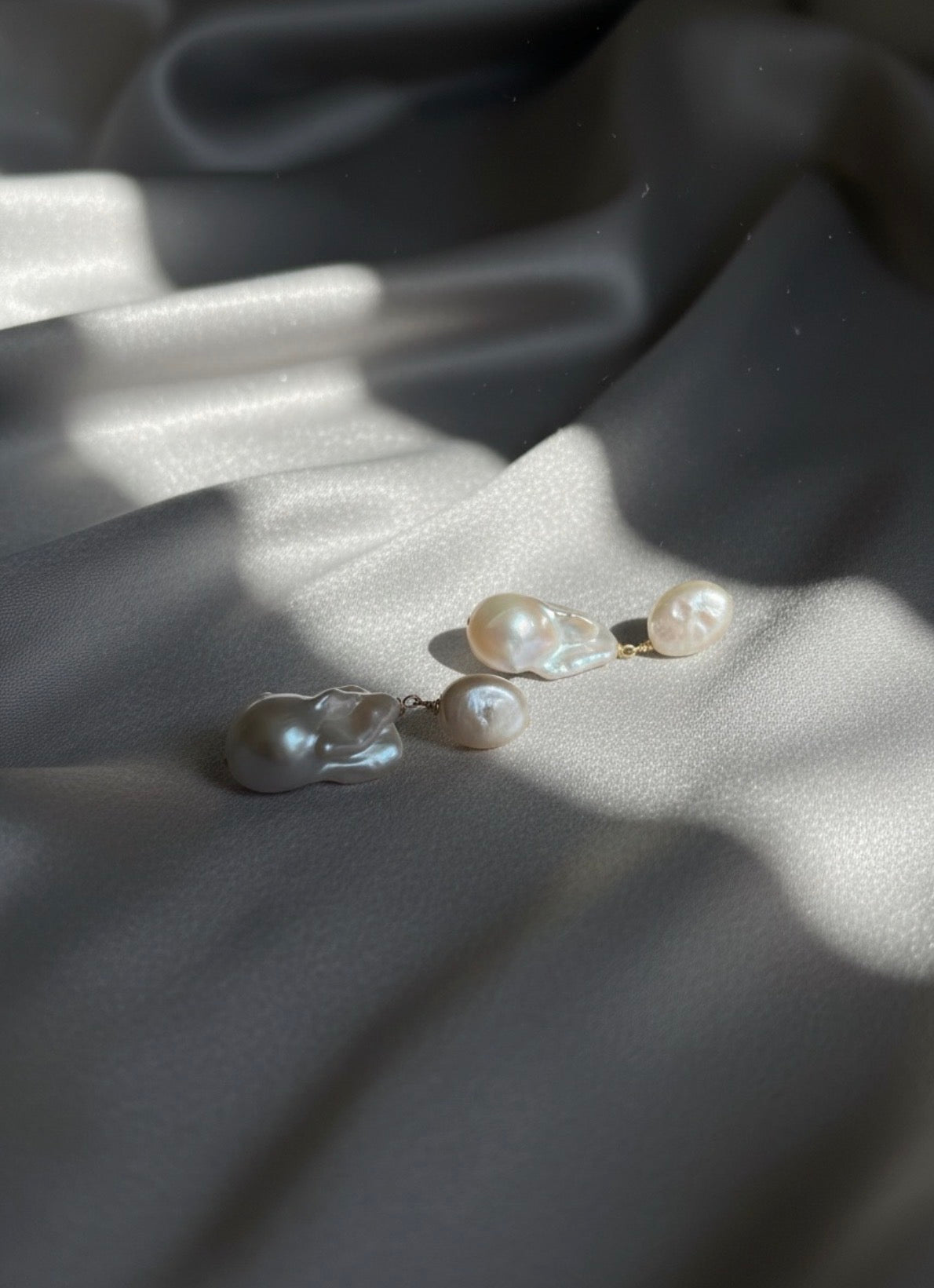 Delphine Pearl Drop Earrings