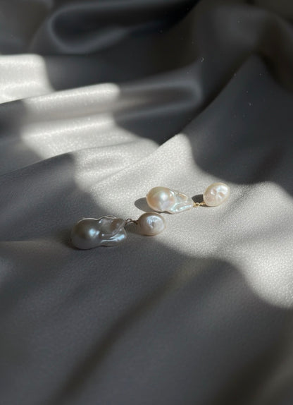 Delphine Pearl Drop Earrings