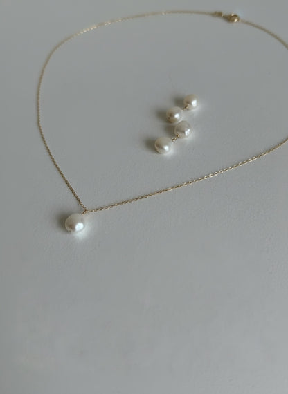 Cora Baroque Pearl Set