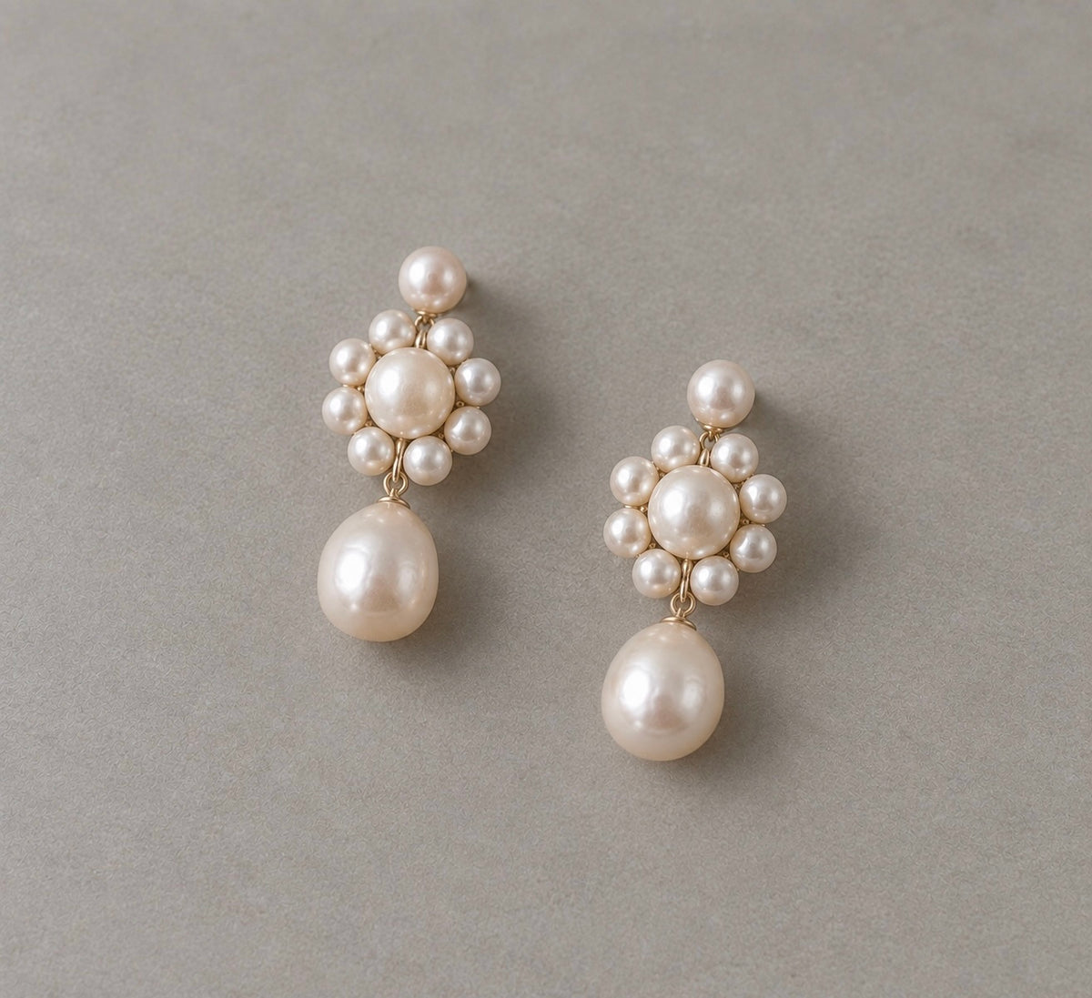 Calla Pearl Drop Earrings