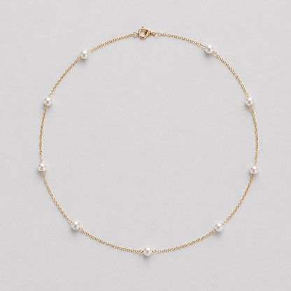 Lisette Pearl Choker Necklace